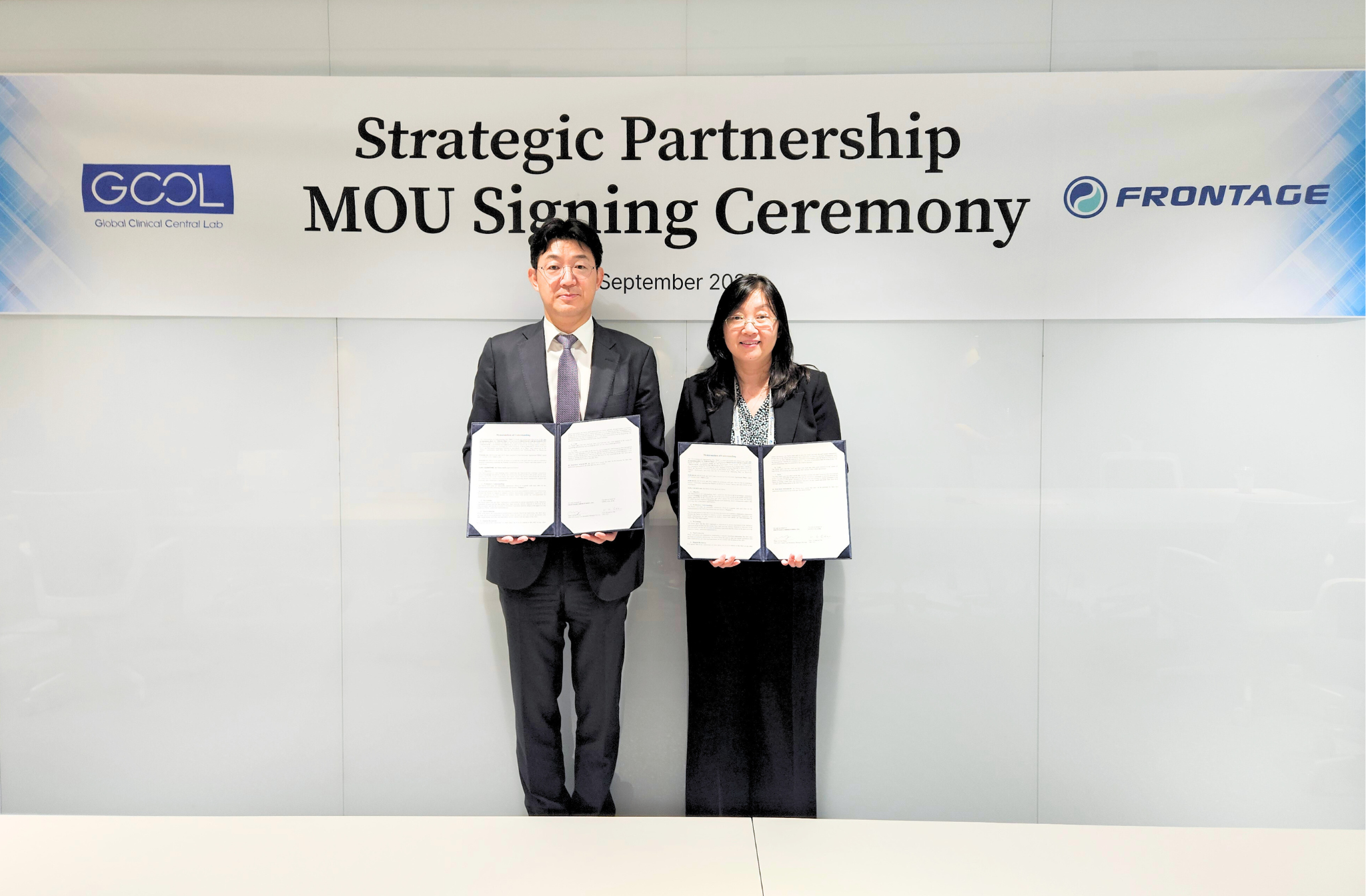 [소식] 지씨씨엘, Frontage Laboratories와 글로벌 임상시험 시장 공략 위한 MOU 체결